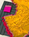Zumkha By Aab Palin designer Soft Georgette Saree Suppliers In India
